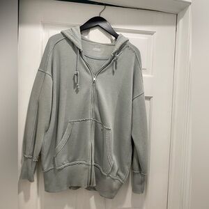 Aerie Oversized Zip Hoodie